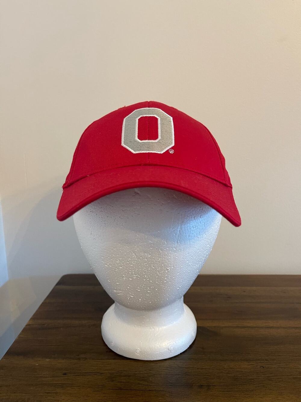 Ohio State Buckeyes Red Baseball Cap Adjustable
